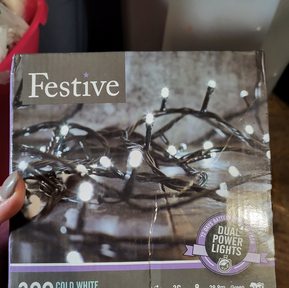 New battery operated Christmas lights